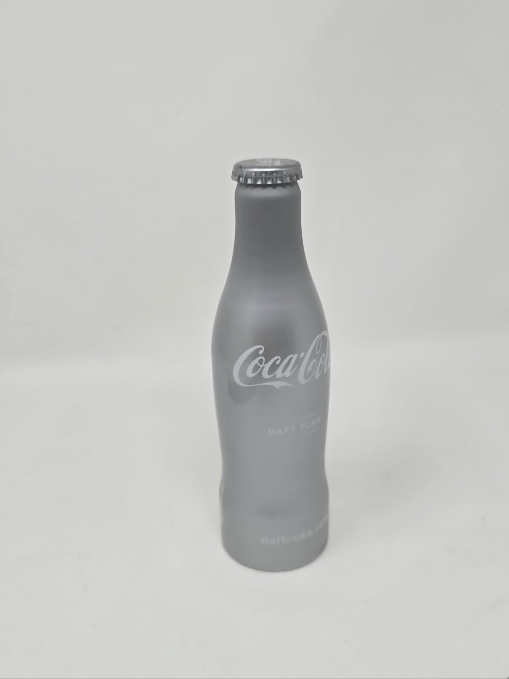 Limited Edition Daft Punk Coca Cola Glass Metal Alloy Bottle Music Band RARE
